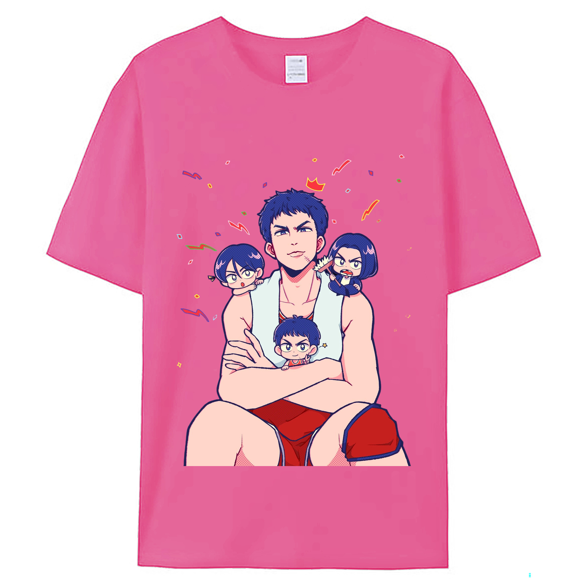 （画像用） SLAM DUNK／スラムダンク レディースカジュアルプリントTシャツ（綿100％）